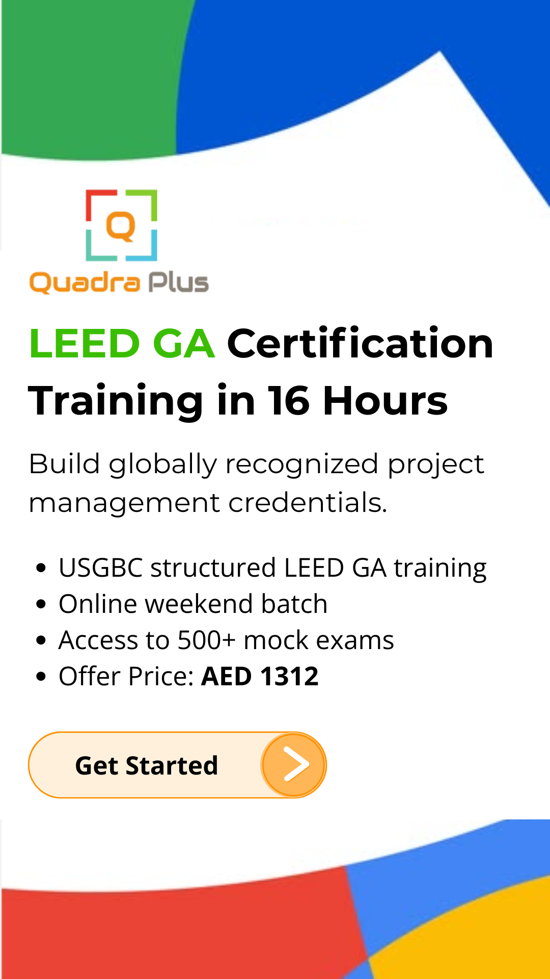 QuadraPlus Professional and Management Training Institute Facebook ad