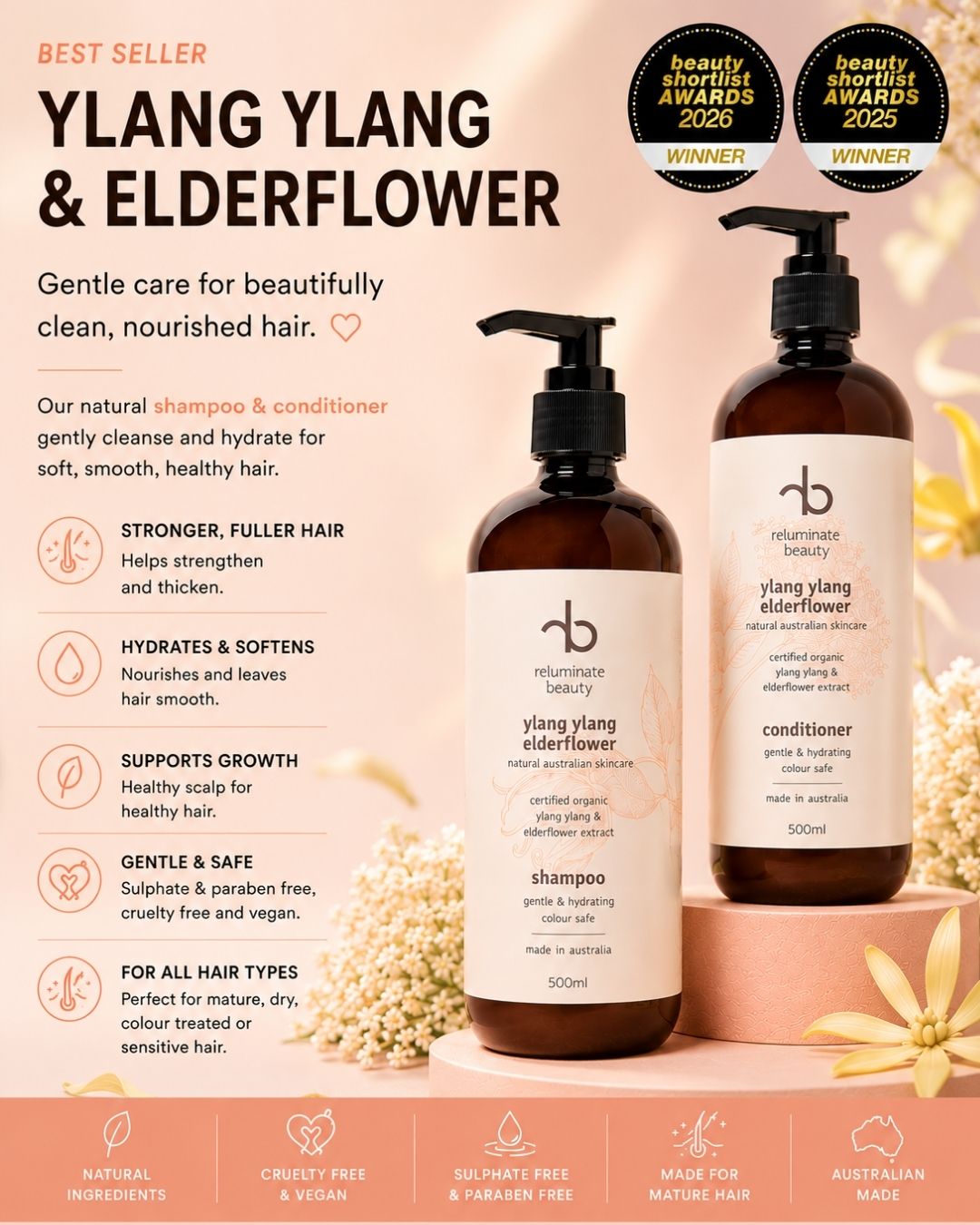 Reluminate beauty Facebook ad