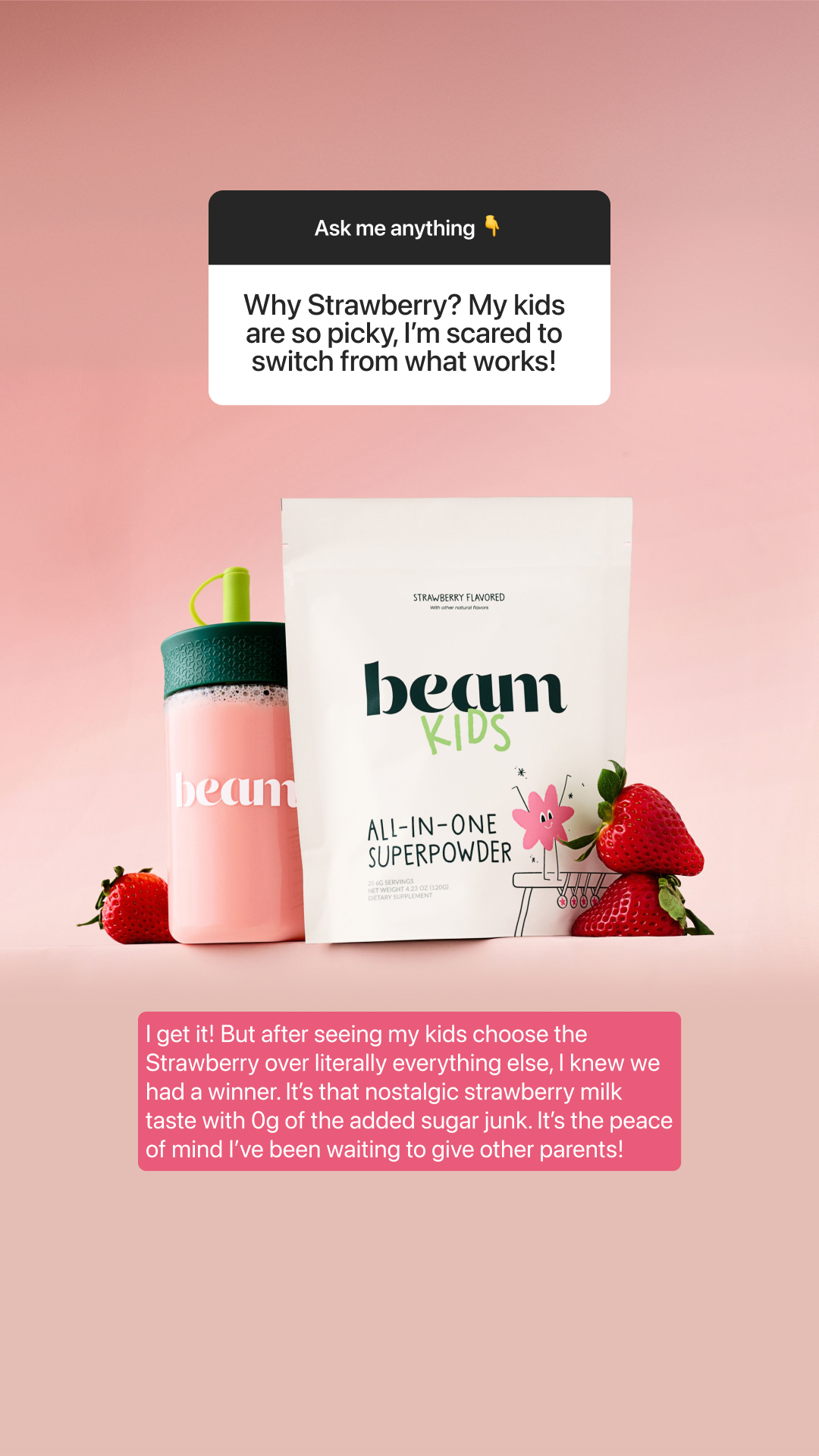 beam Facebook ad