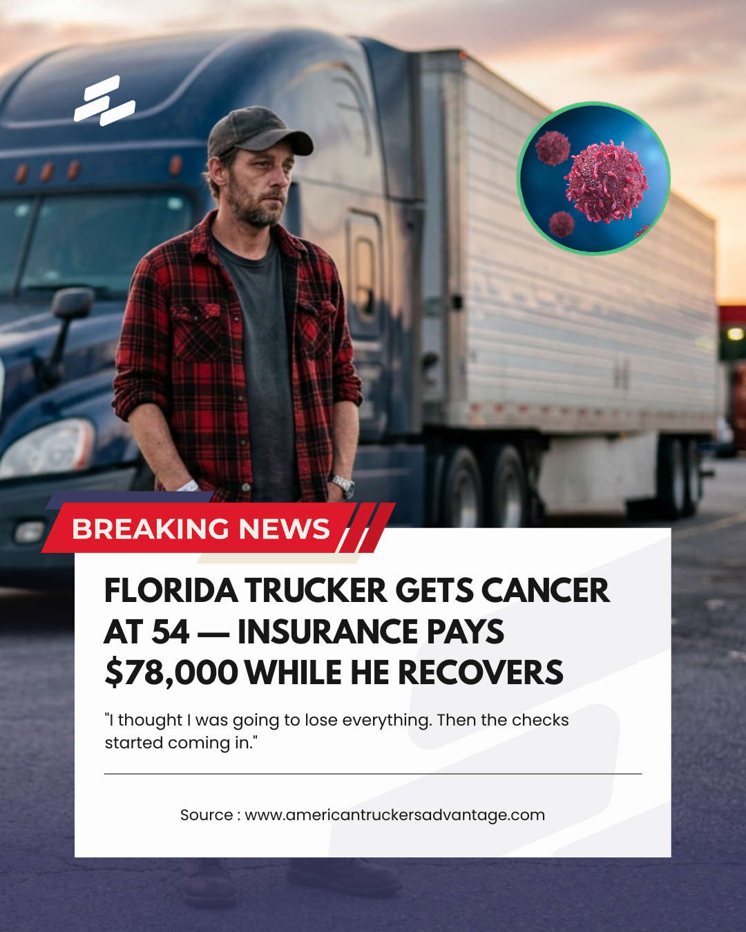 American Truckers Advantage Facebook ad