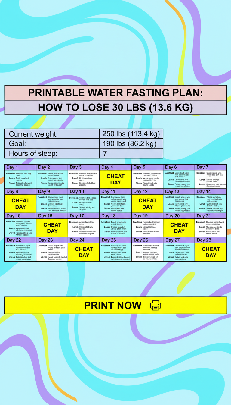 Simple Fasting App Facebook ad
