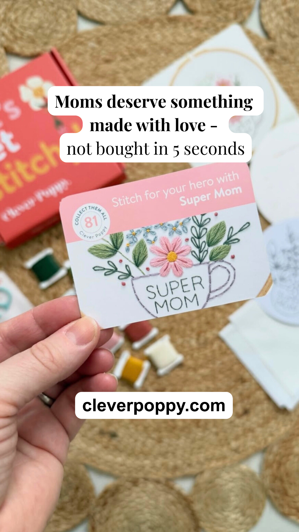 Clever Poppy Facebook ad