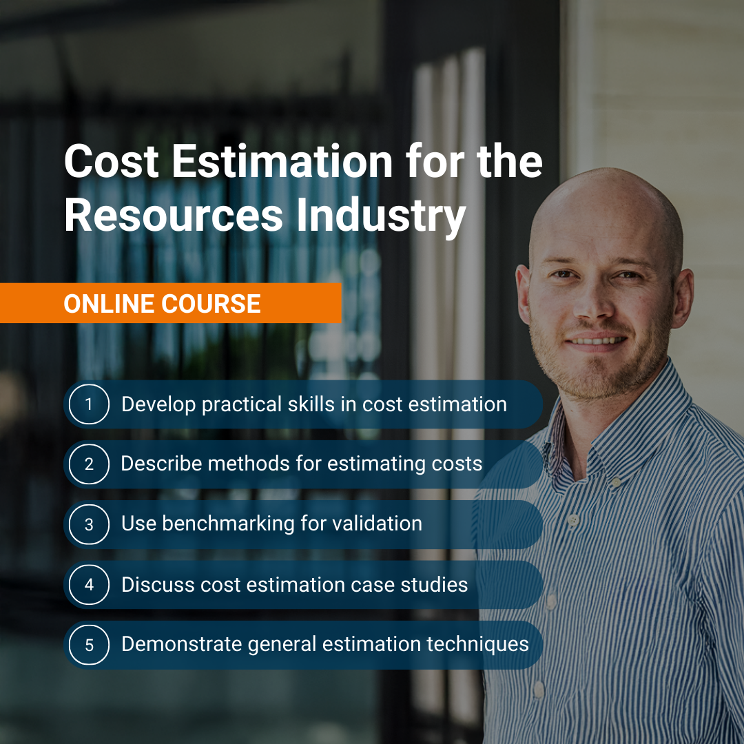 AusIMM Facebook ad: Enrol by 2 March 2026 for the Cost Estimation for the…