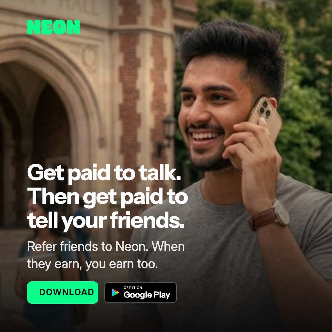 Neon Mobile Facebook ad