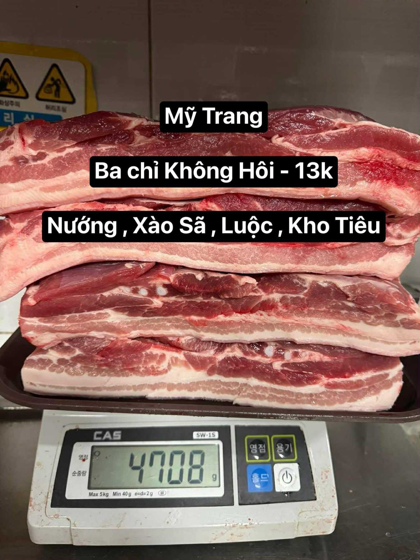 Mỹ Trang - Thịt Tươi Hàn Quốc Facebook ad: Thịt Tươi Trong Ngày, Thịt Không Hôi …