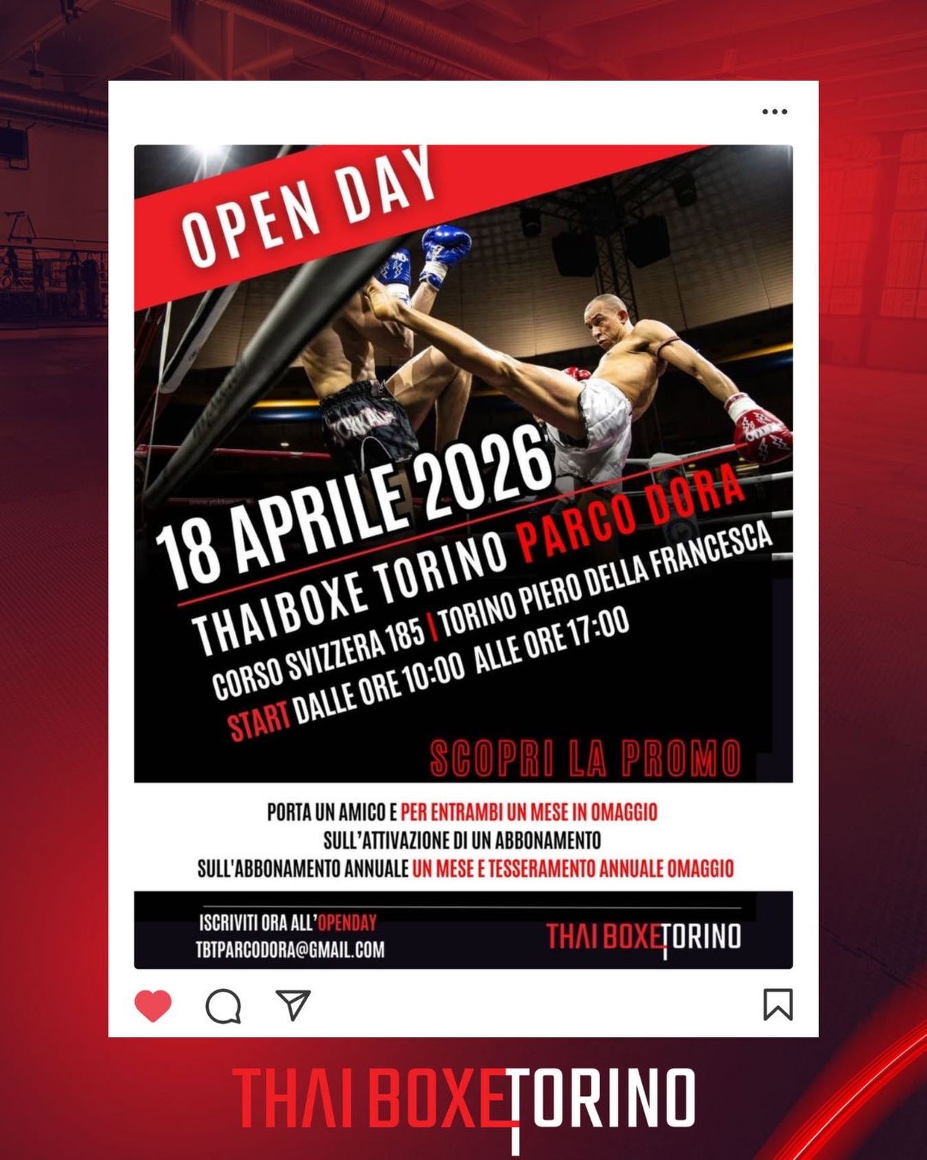 Thaiboxetorino Facebook ad: Thai Boxe Torino | Palestra Sport da combattimento Thai…