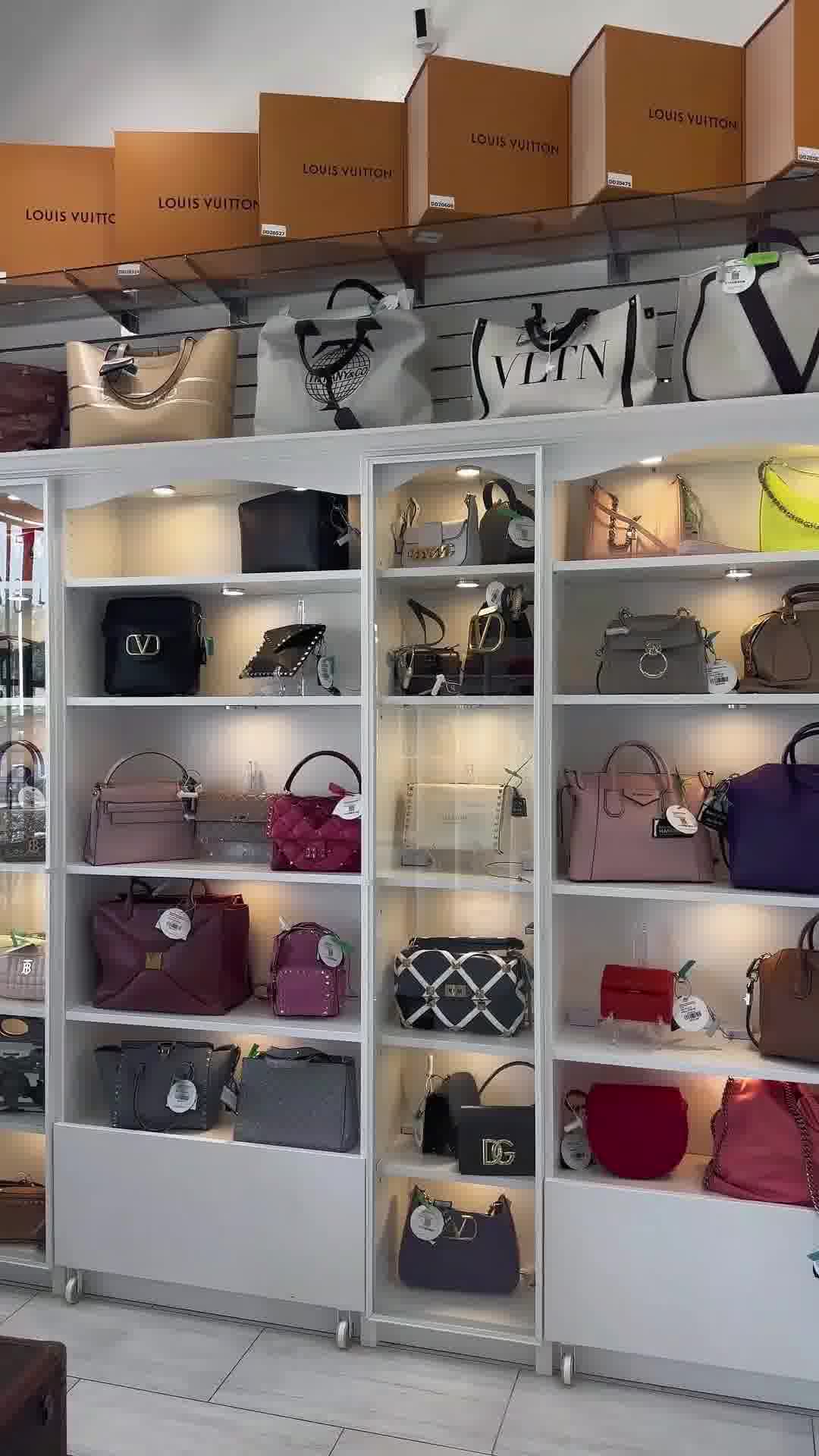 Dallas Designer Handbags Facebook ad: Why wait? Your dream bag is just a…