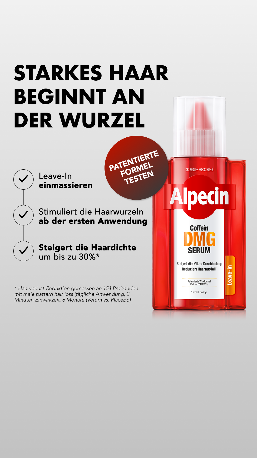 Alpecin Facebook ad