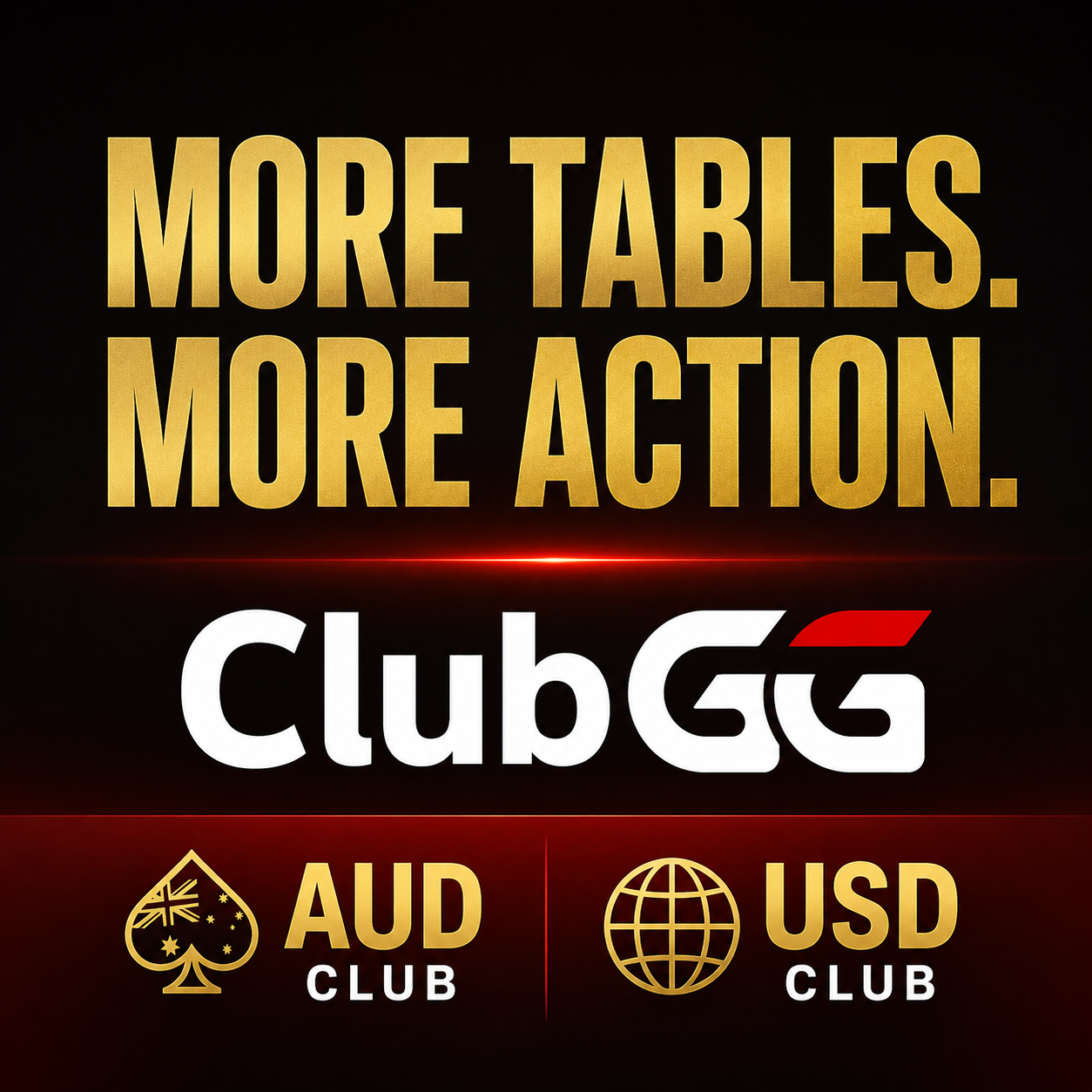 Club GG Australia Facebook ad: Message To Sign Up