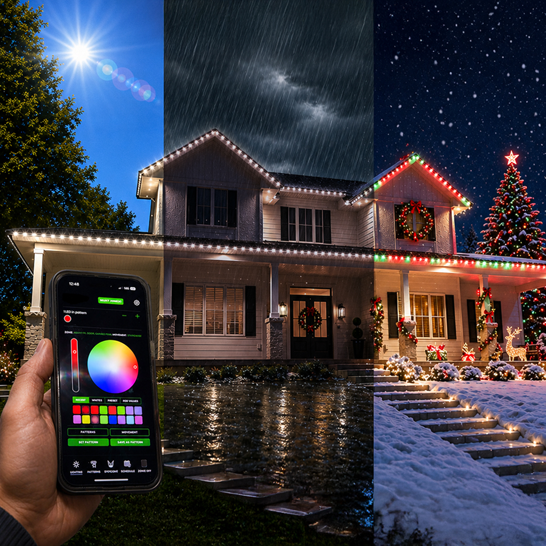 Stunning Outdoor Lighting Facebook ad