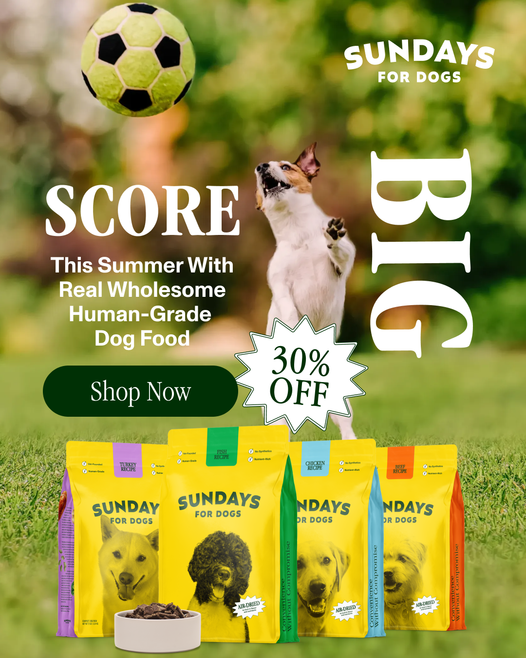 Sundays Facebook ad