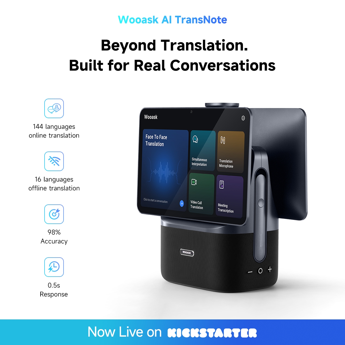 Epic Kickstarter Deals Facebook ad: Stop Losing Business To Language Barriers