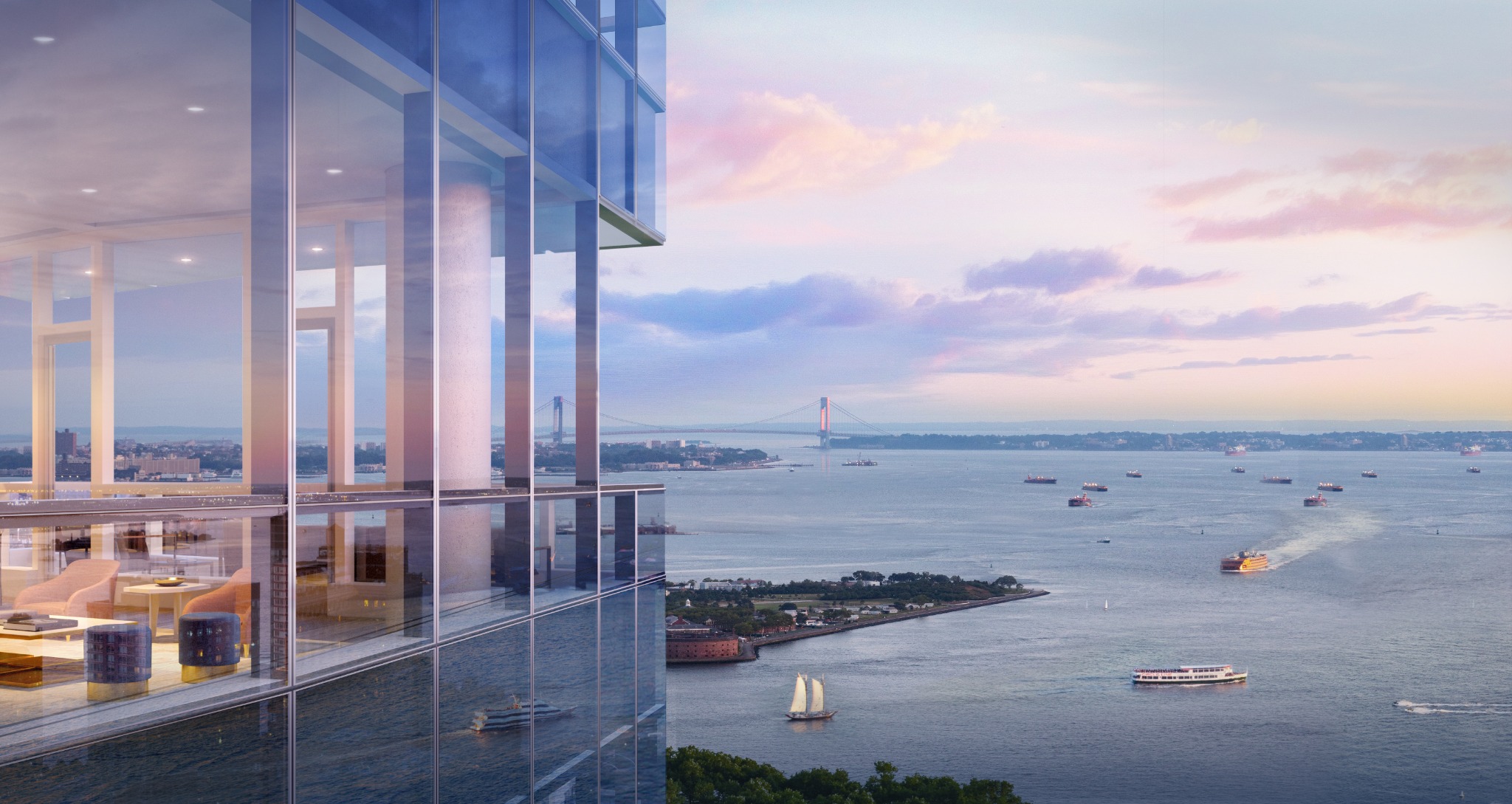 77 Greenwich Facebook ad: Schedule A Private Tour.