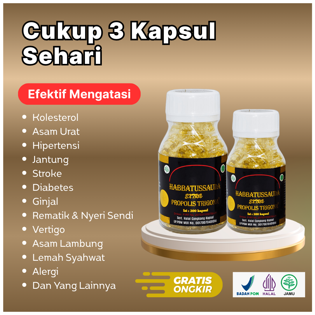 Habbatussauda Plus Facebook ad: PROMO GRATIS ONGKIR + COD