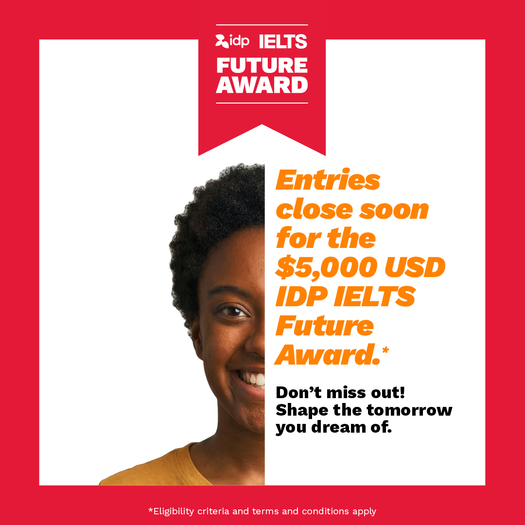 IELTS by IDP Facebook ad