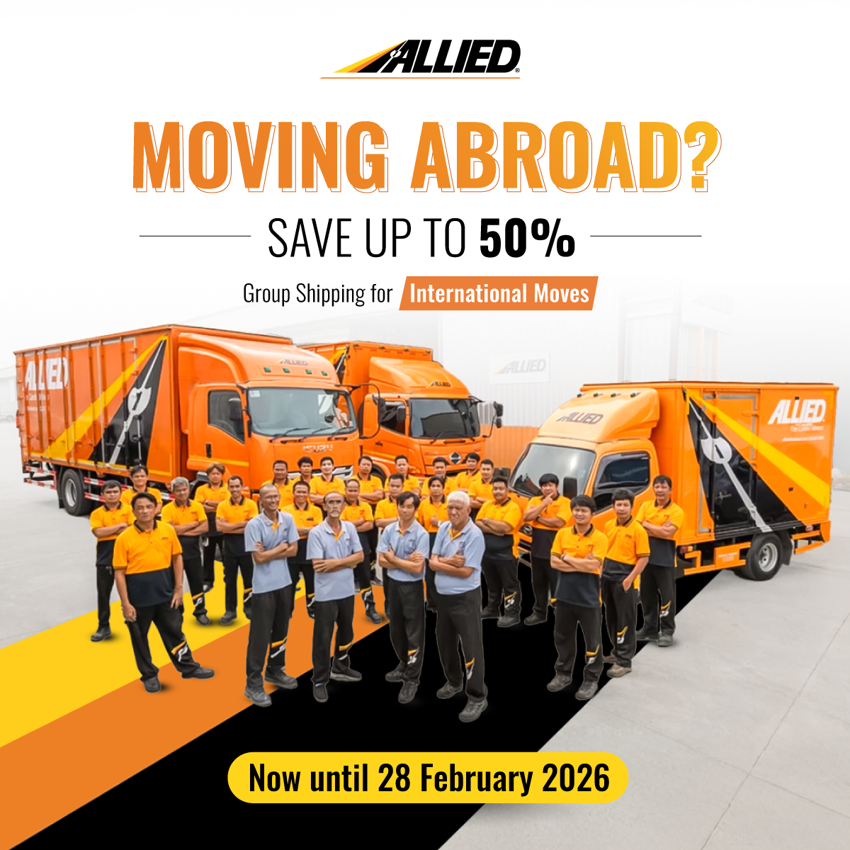 Allied Moving Services Thailand Facebook ad