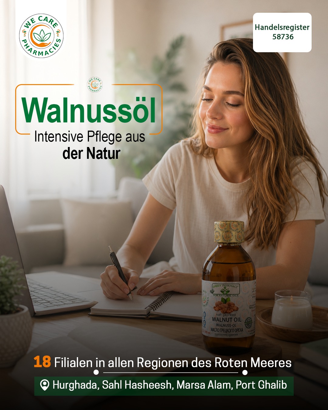 We Care Pharmacies Facebook ad