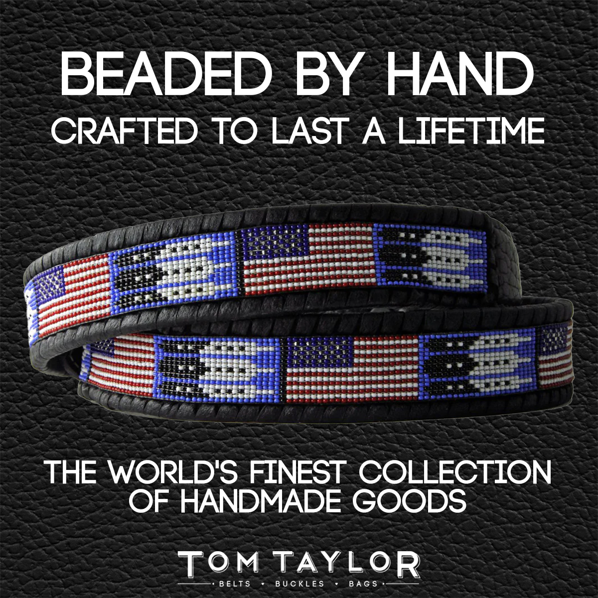 Tom Taylor Belts, Buckles, Bags Facebook ad