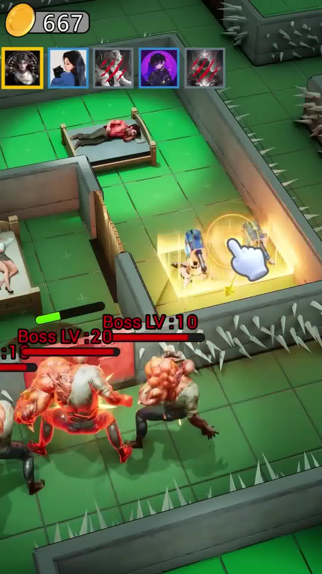 Haunted Castle - Ghost Game Facebook ad: Tower defense strategy game