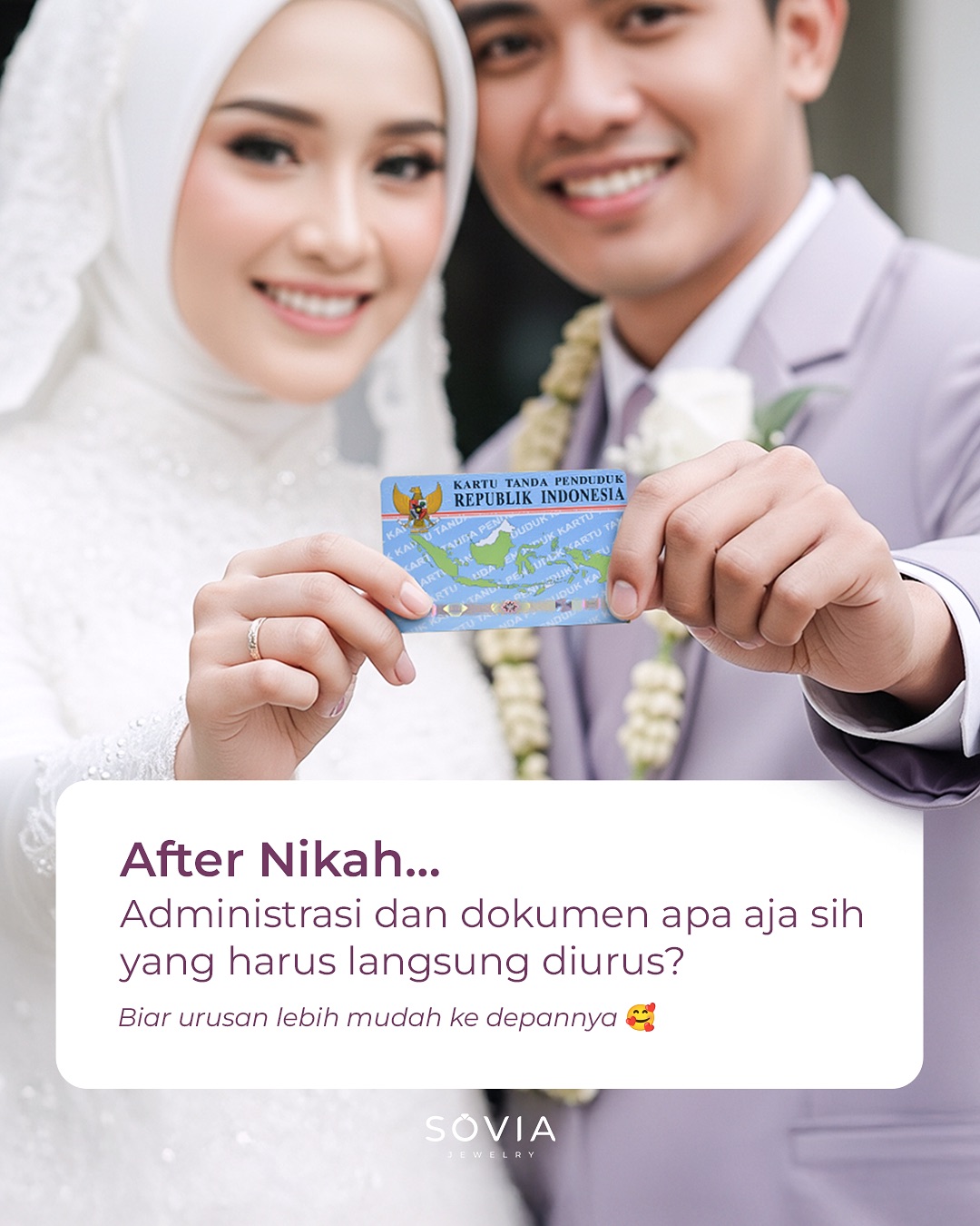 Cincinnikahjogja Facebook ad: Setelah nikah jangan lupa buat urus administrasi dan…