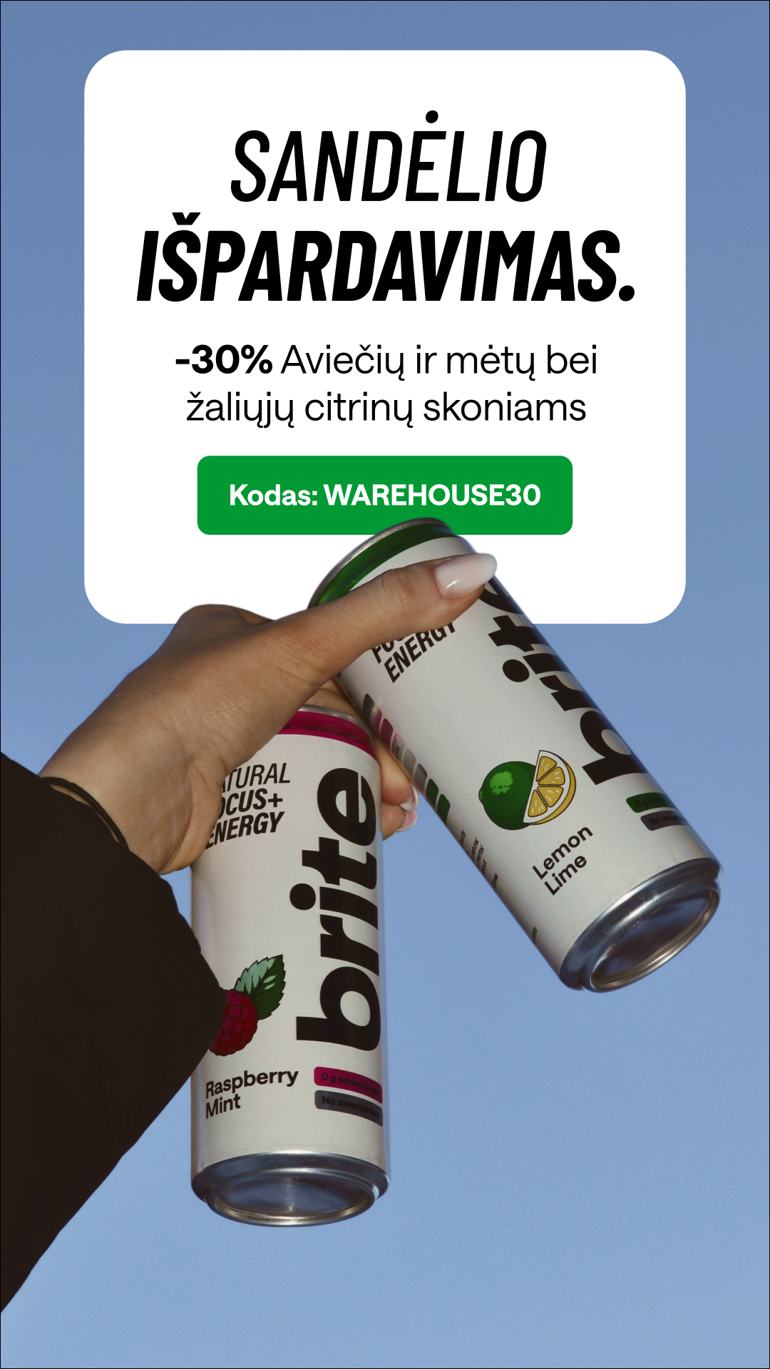 Brite Facebook ad