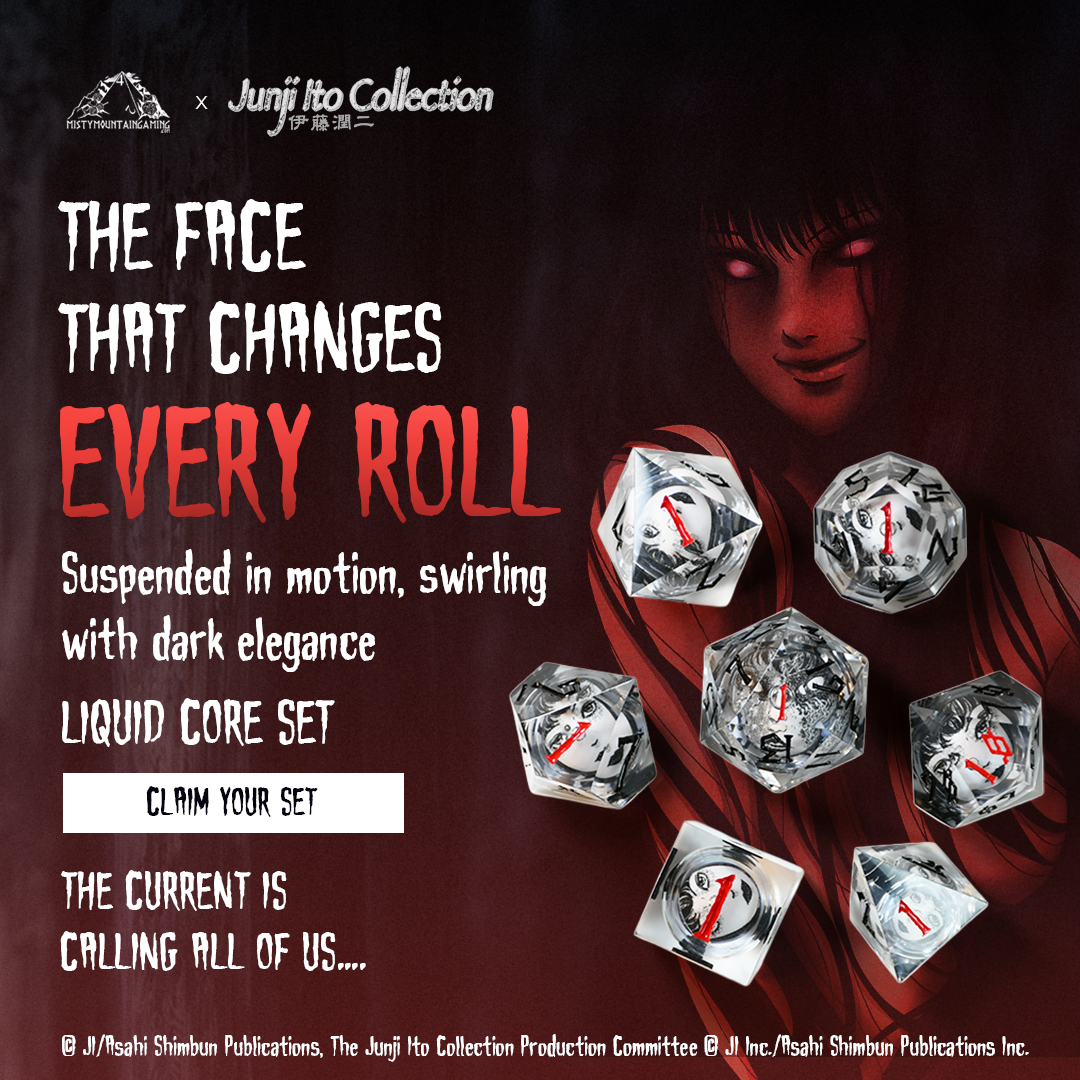 Misty Mountain Gaming Dice Facebook ad