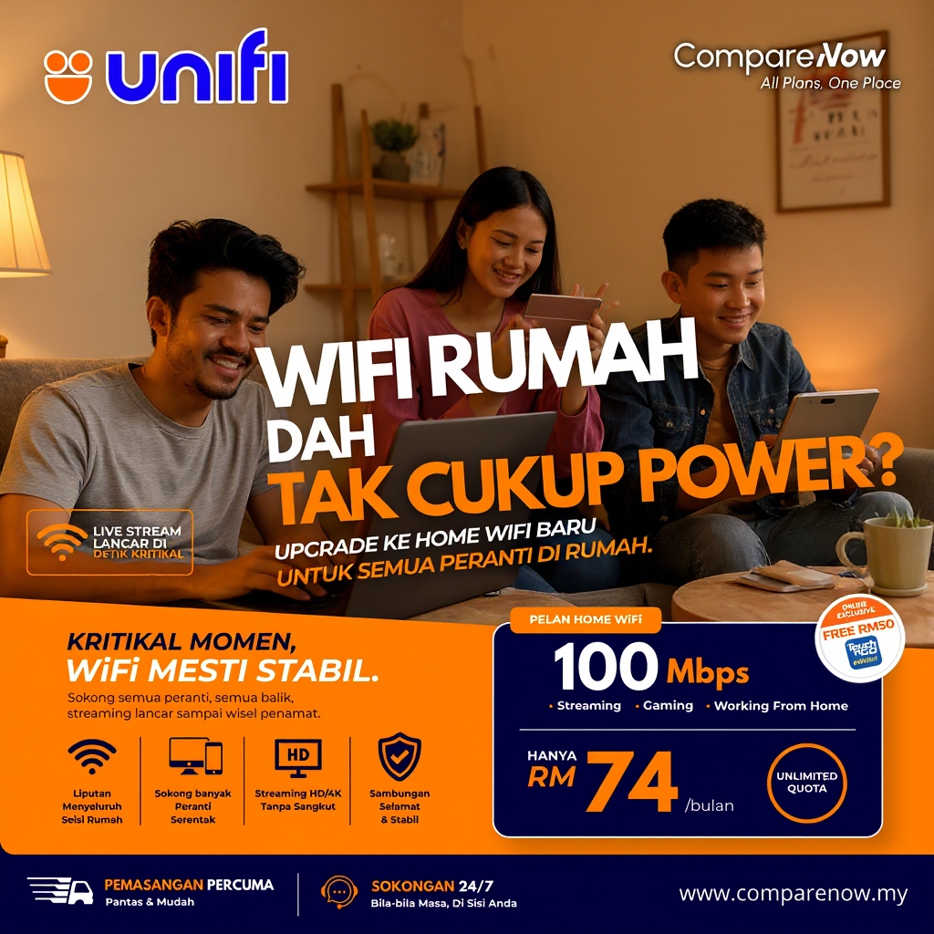 Compare Now Facebook ad