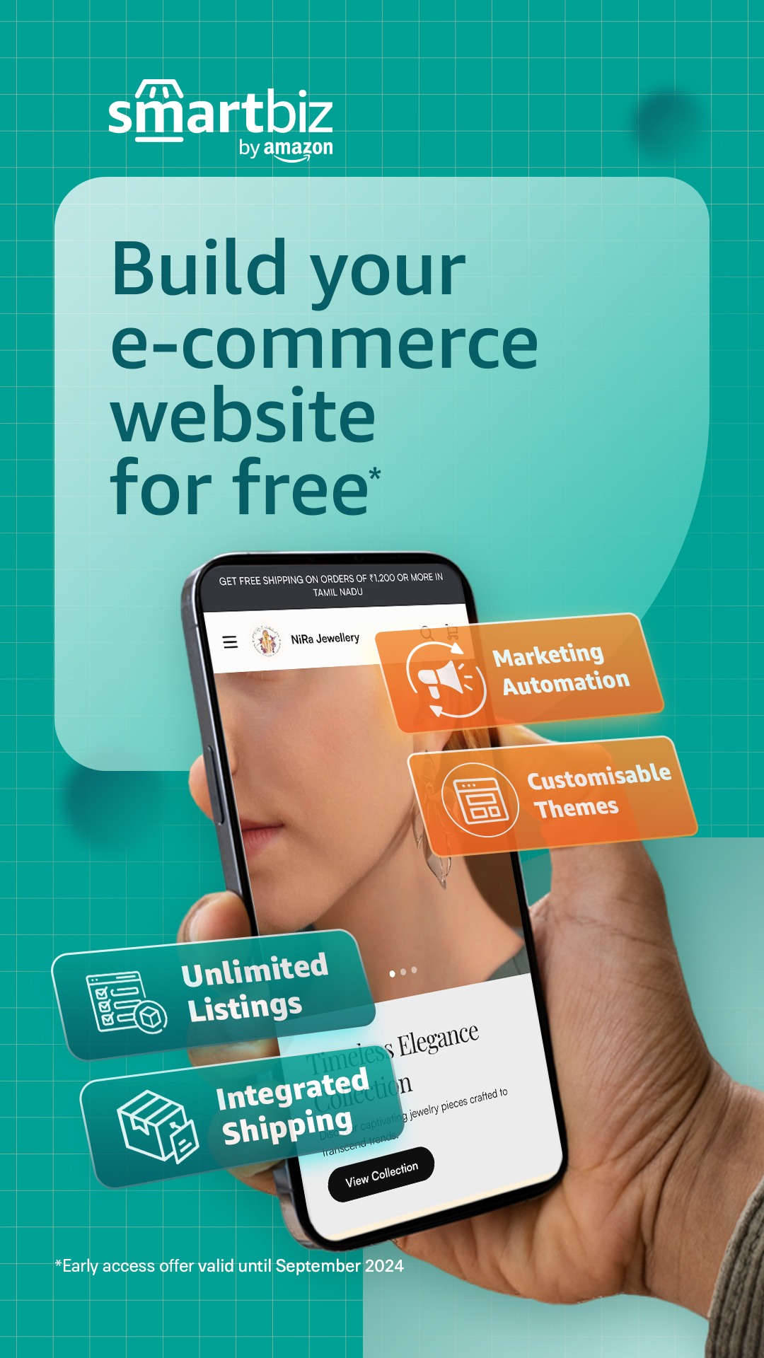 Smart Commerce By Amazon Facebook ad