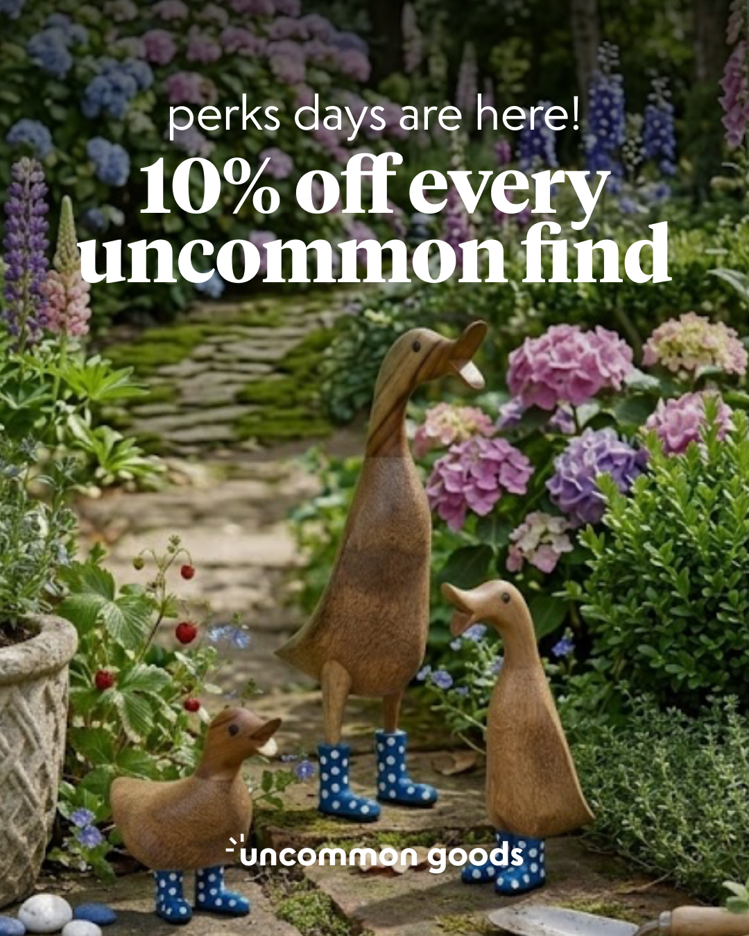 Uncommon Goods Facebook ad