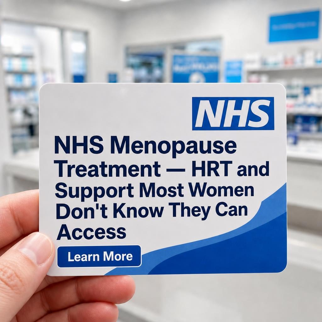 Trending World Hub Facebook ad: NHS Menopause Treatment, HRT and Support Most Women Don't…