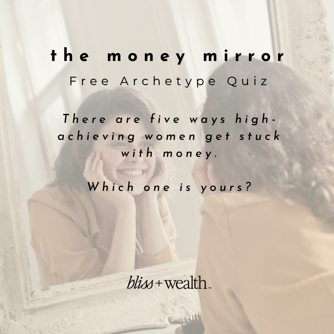 Bliss + Wealth Facebook ad: Which money archetype are you?