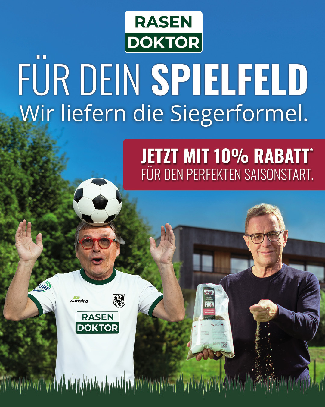 Rasendoktor Facebook ad