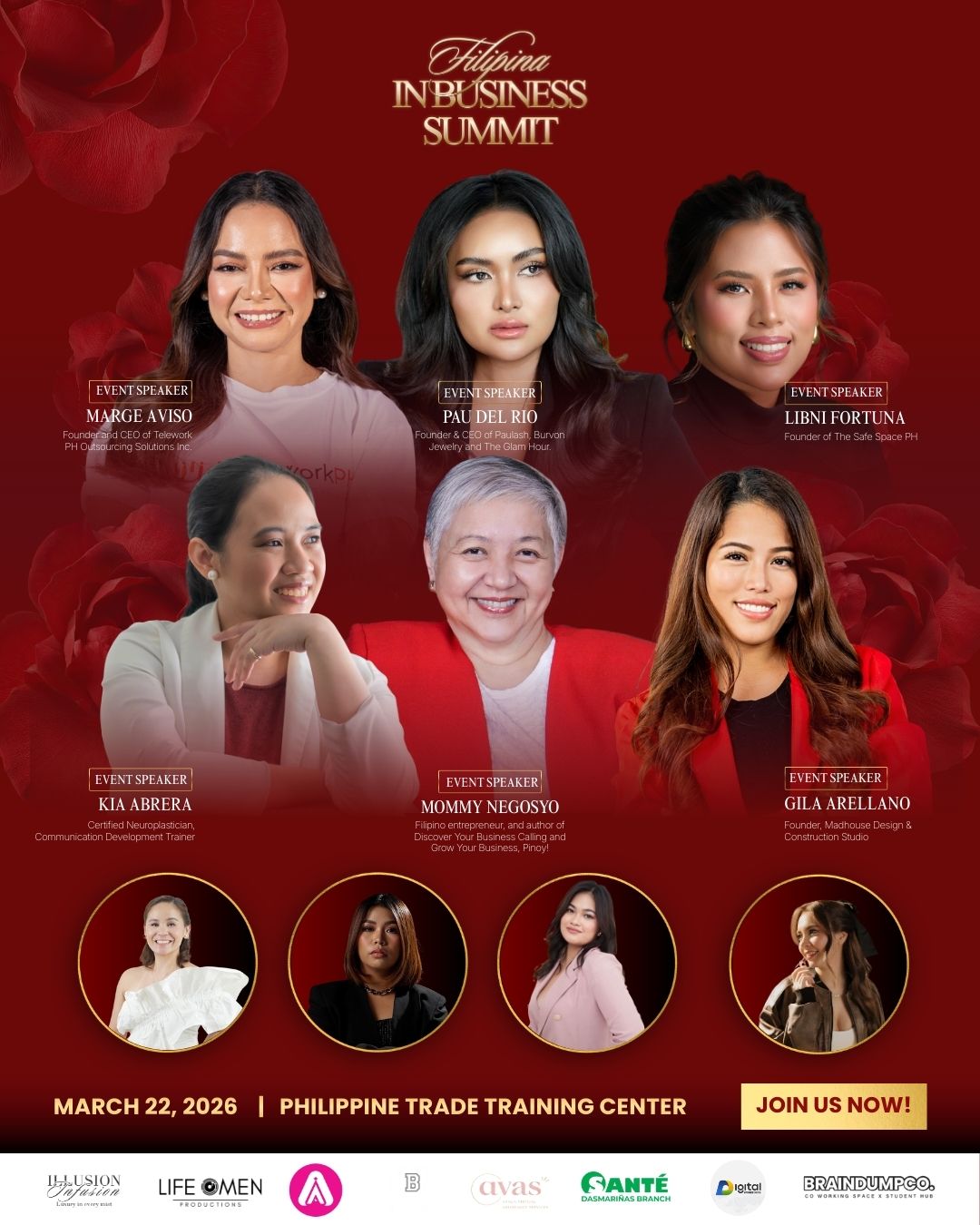 Filipina Women in Business Facebook ad: Meet the Women Leading Filipina Entrepreneurship