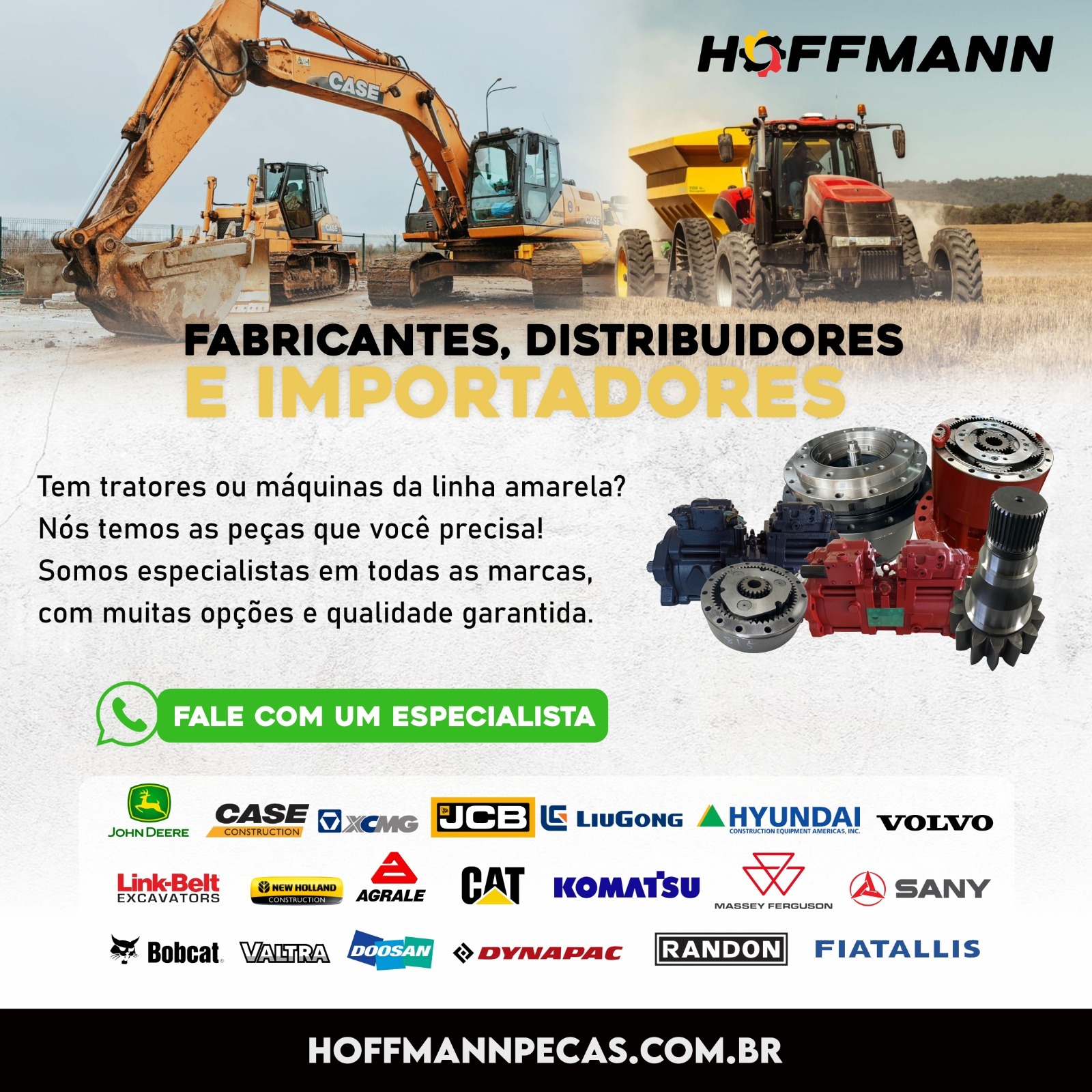 Hoffmann Peças Facebook ad: FAÇA UM ORÇAMENTO