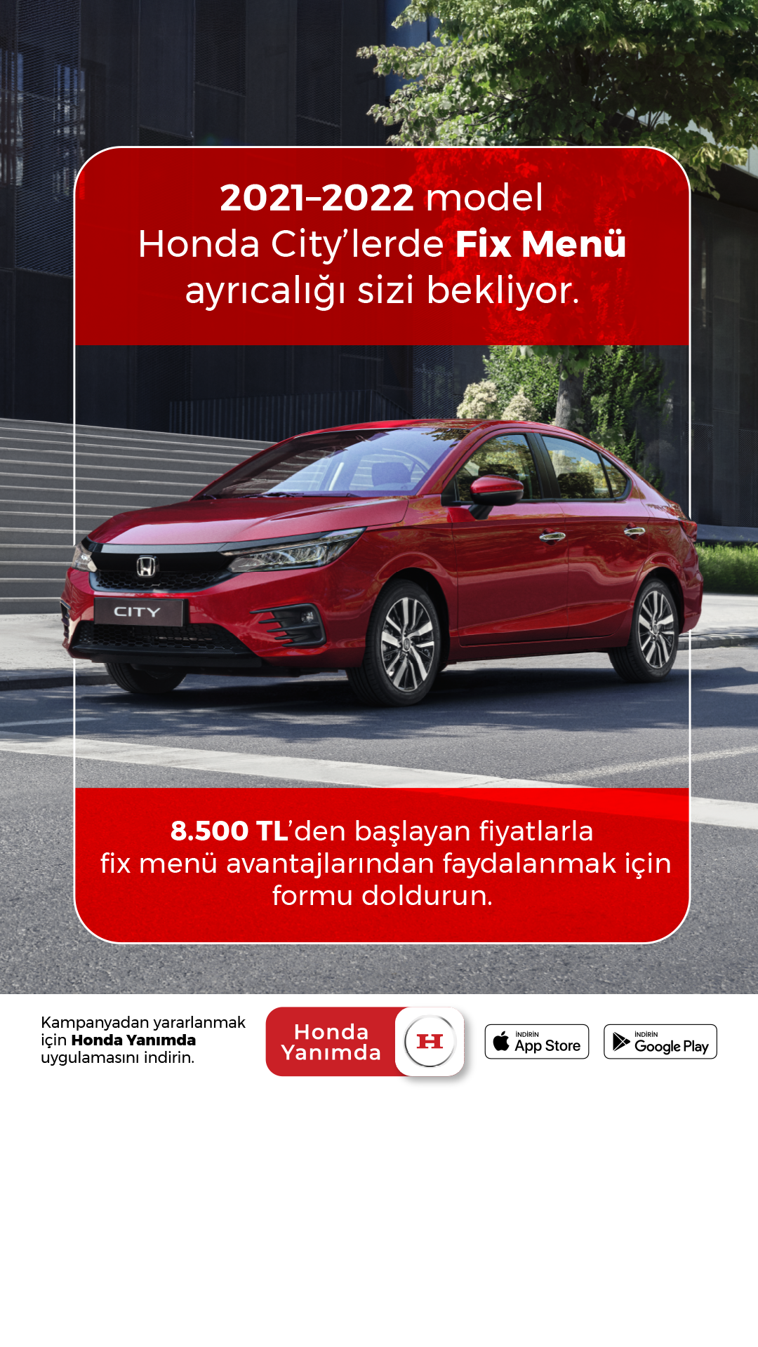 Honda Türkiye Facebook ad