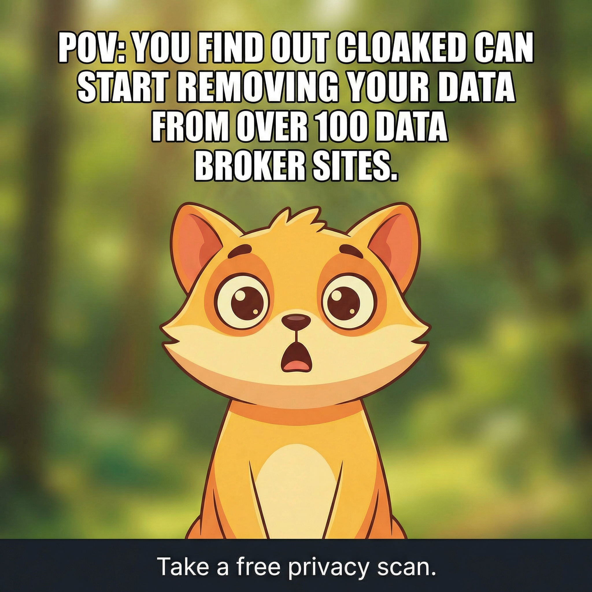 Cloaked Inc. Facebook ad