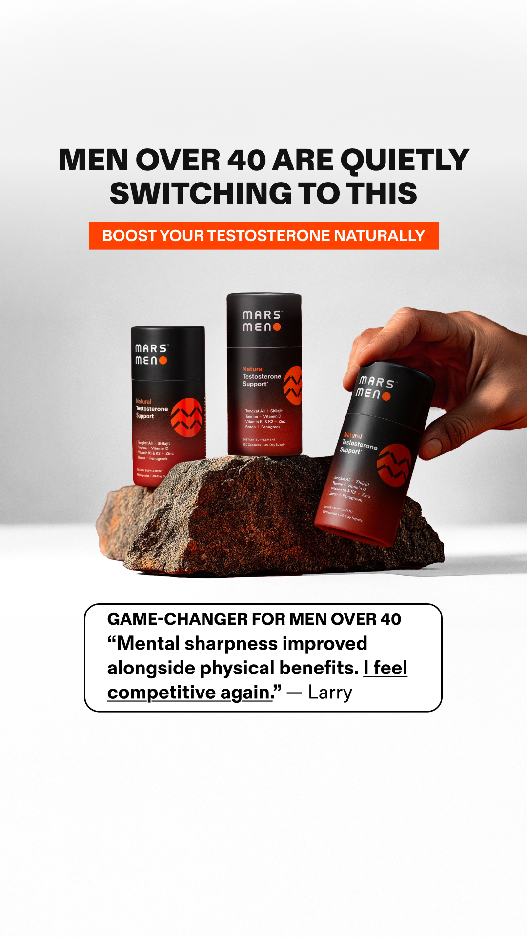 Mars Men Facebook ad