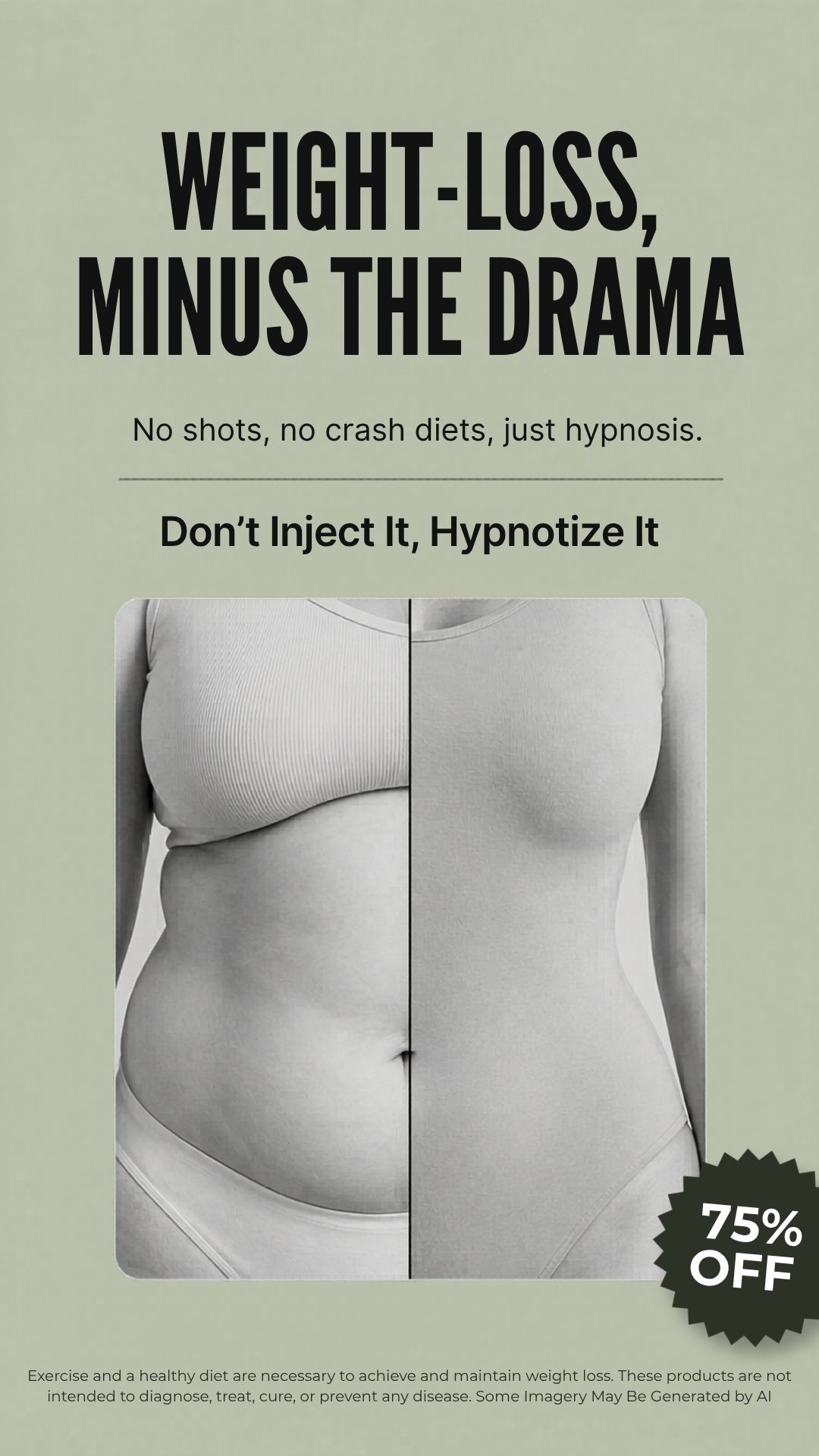 Hypnozio: power of hypnotherapy Facebook ad