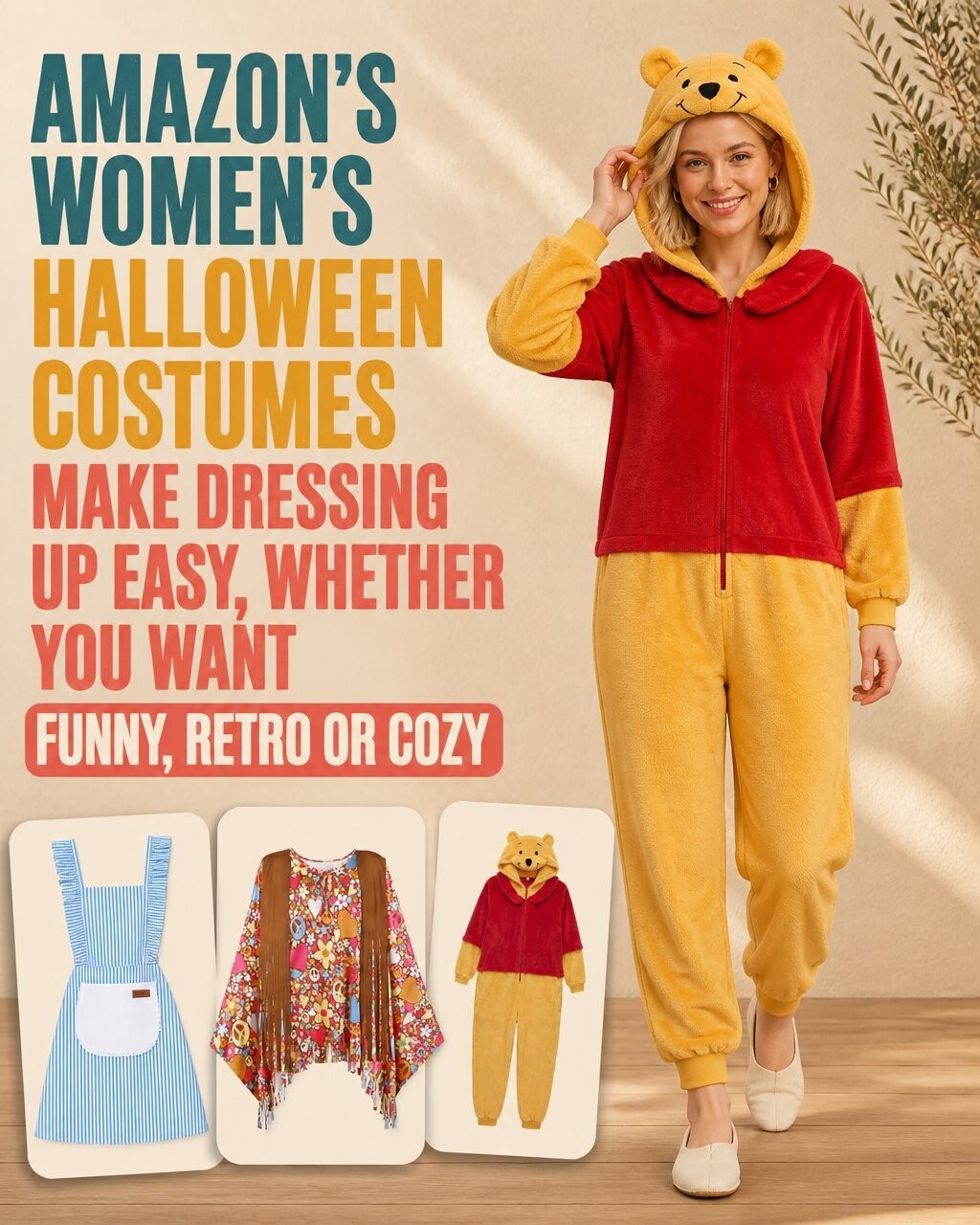 Toptenreviews Deals Facebook ad: Women's Halloween Costumes Worth Planning Ahead For