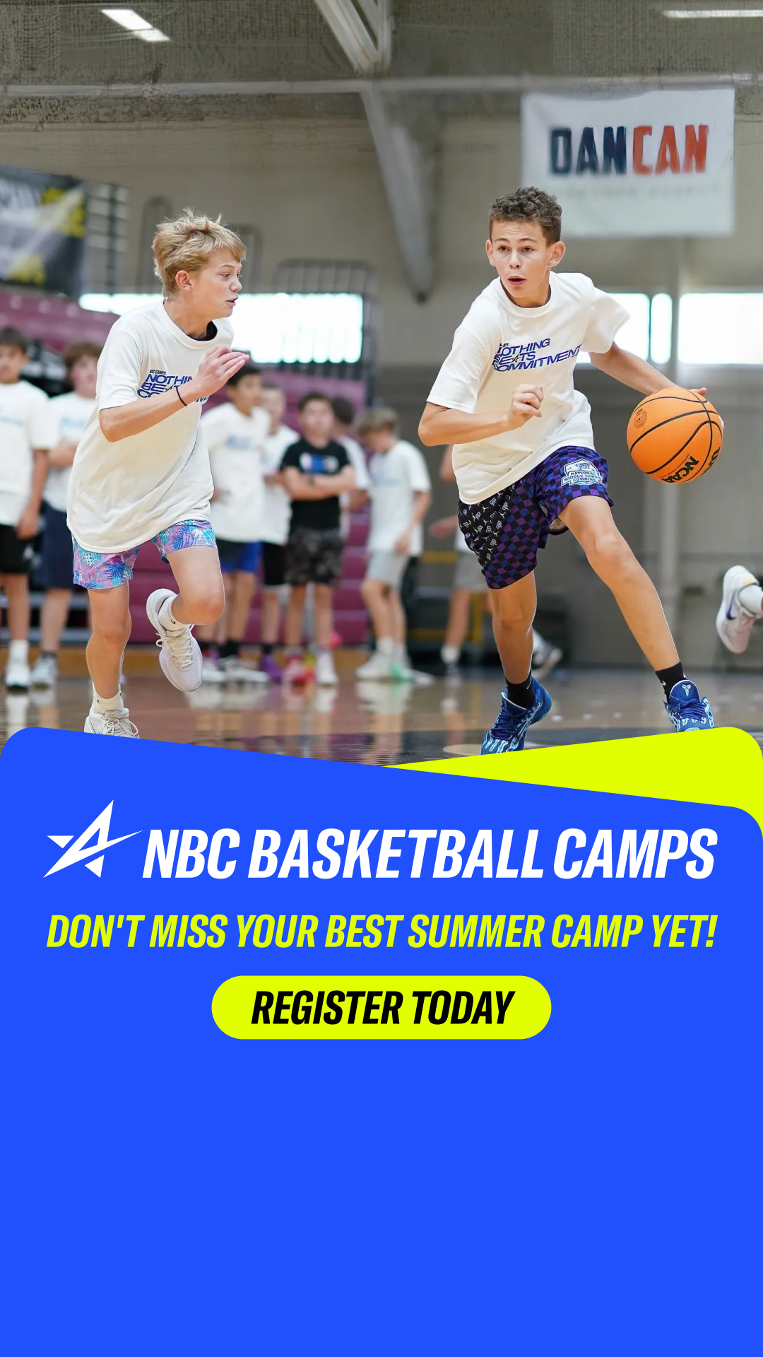 NBC Basketball Facebook ad