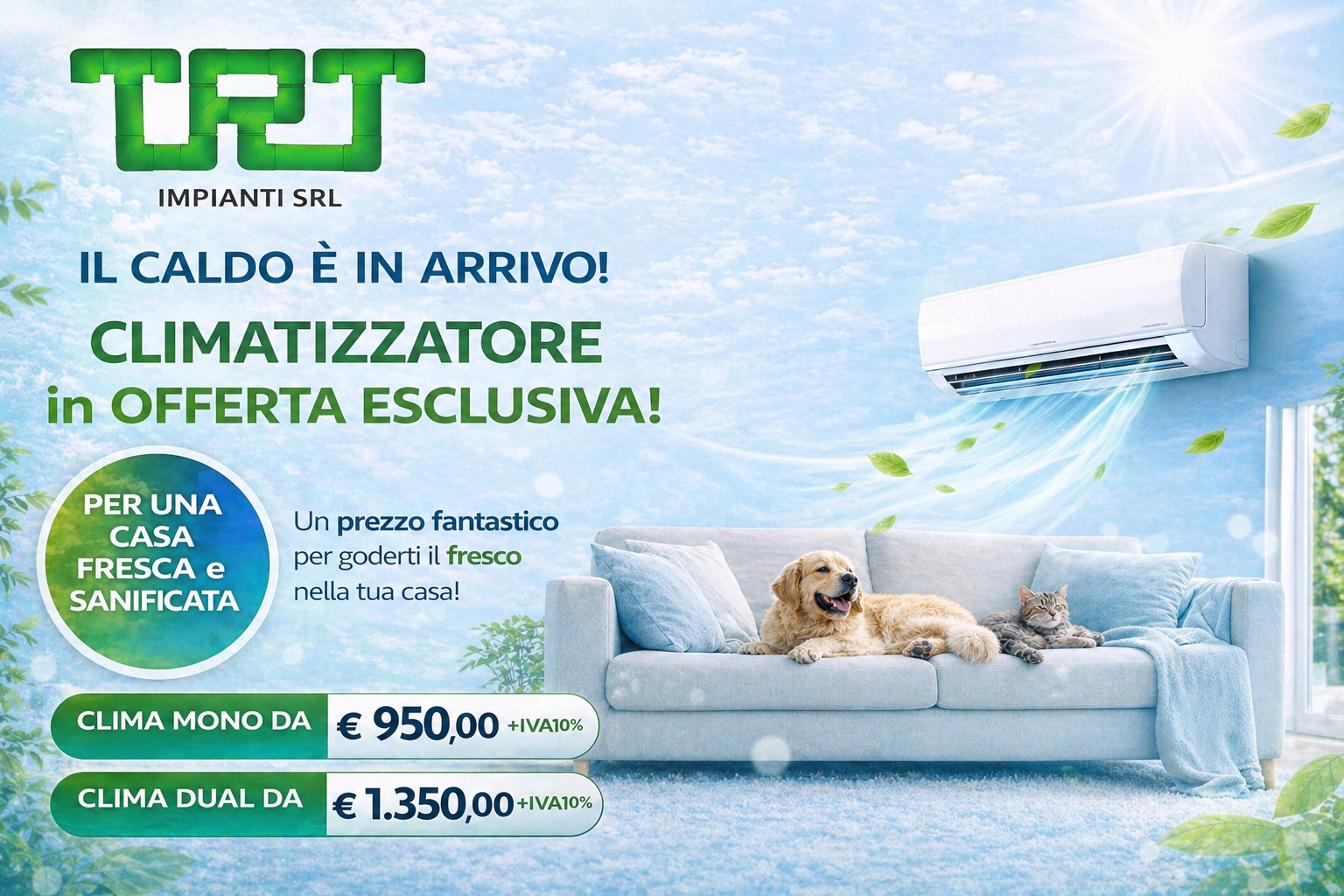 TRT Impianti Srl Facebook ad from May 3, 2026