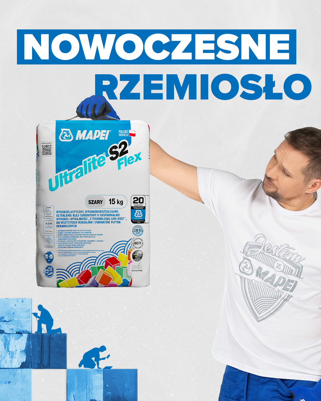 MAPEI Polska Facebook ad: Liczy się nie tylko doświadczenie wykonawcy, ale też…