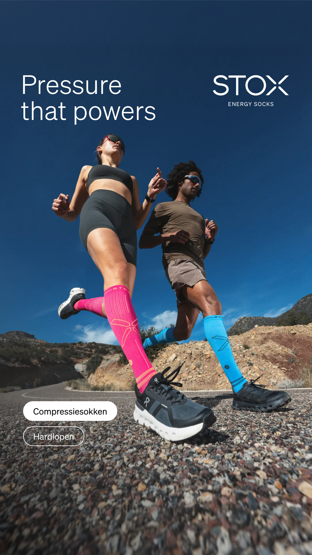 STOX Energy Socks Facebook ad
