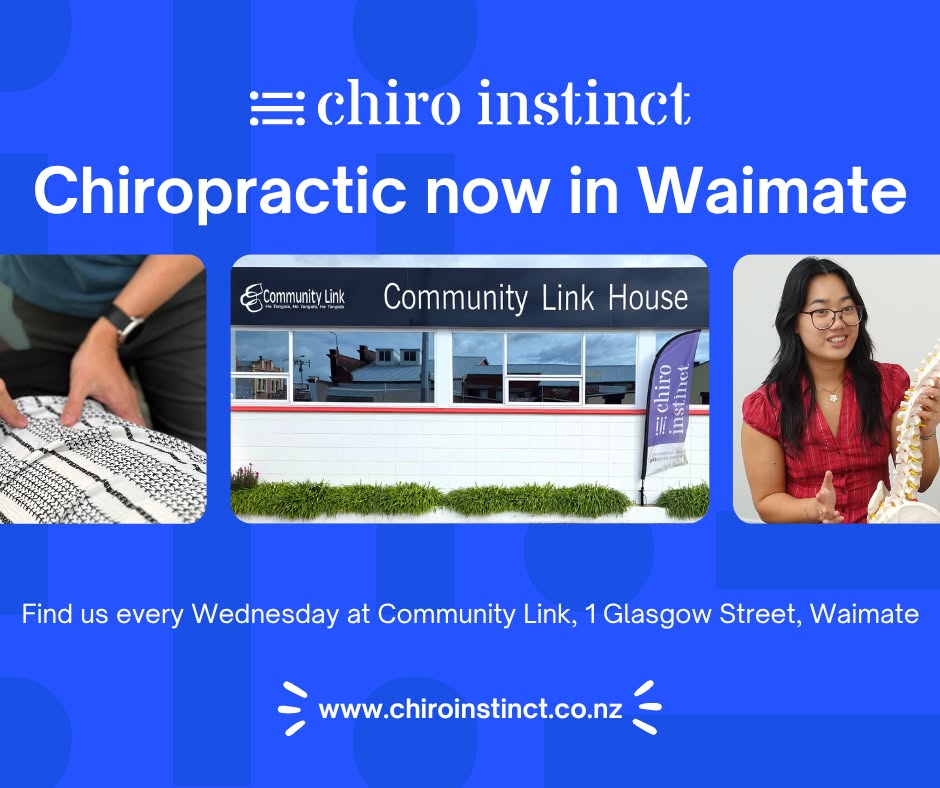 Chiro Instinct - Timaru Chiropractor Facebook ad: Waimate Chiropractor