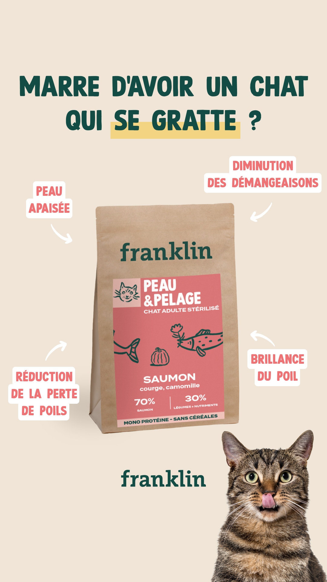 Franklin Pet Food Facebook ad