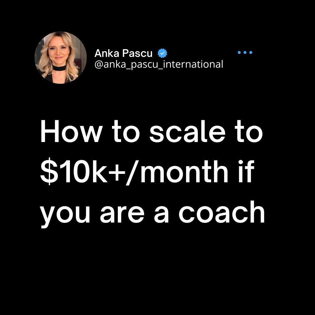 anka_pascu_international Facebook ad: How to scale to $10k+/month if you are…