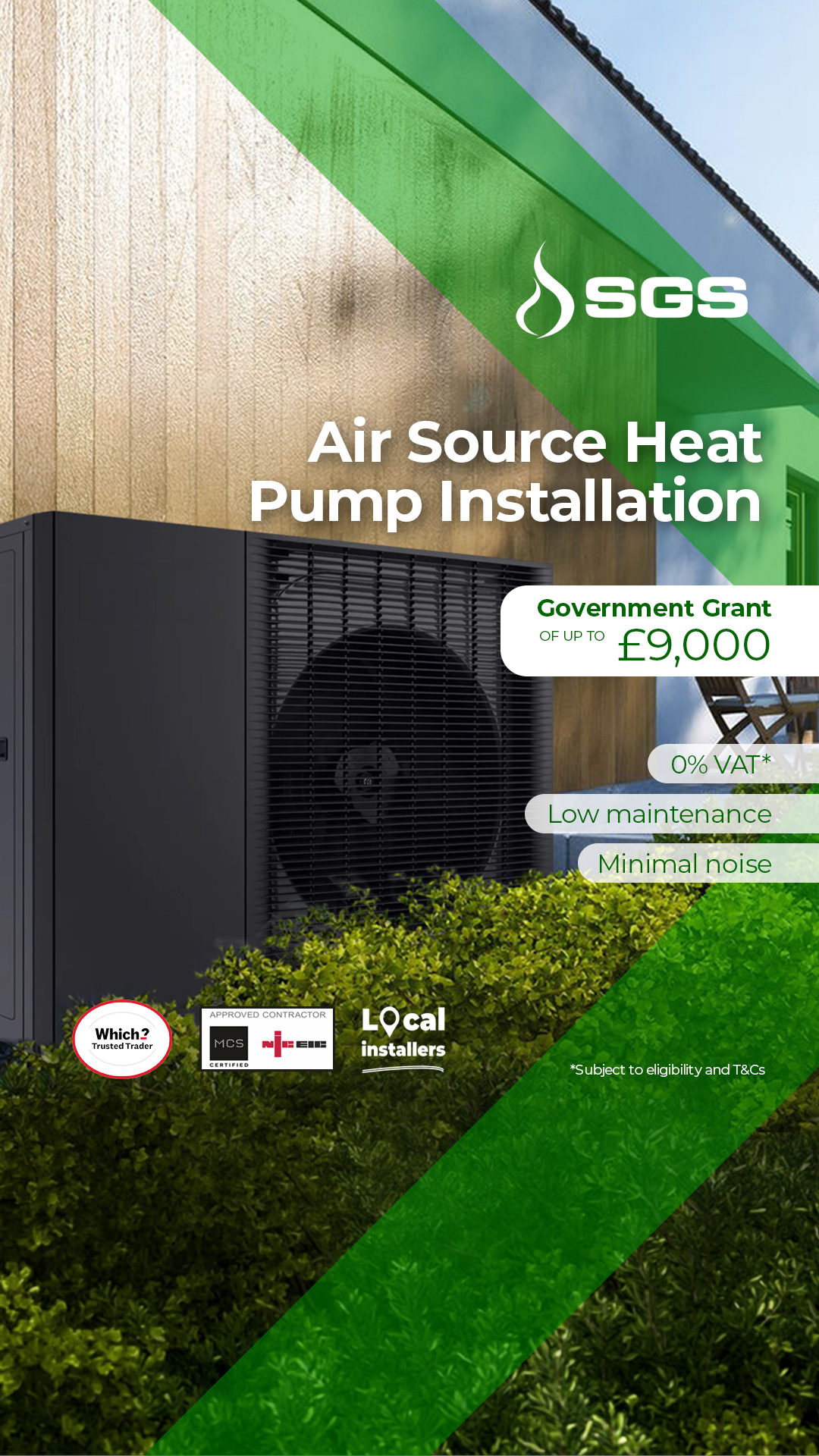 SGS Heating & Electrical Ltd Facebook ad