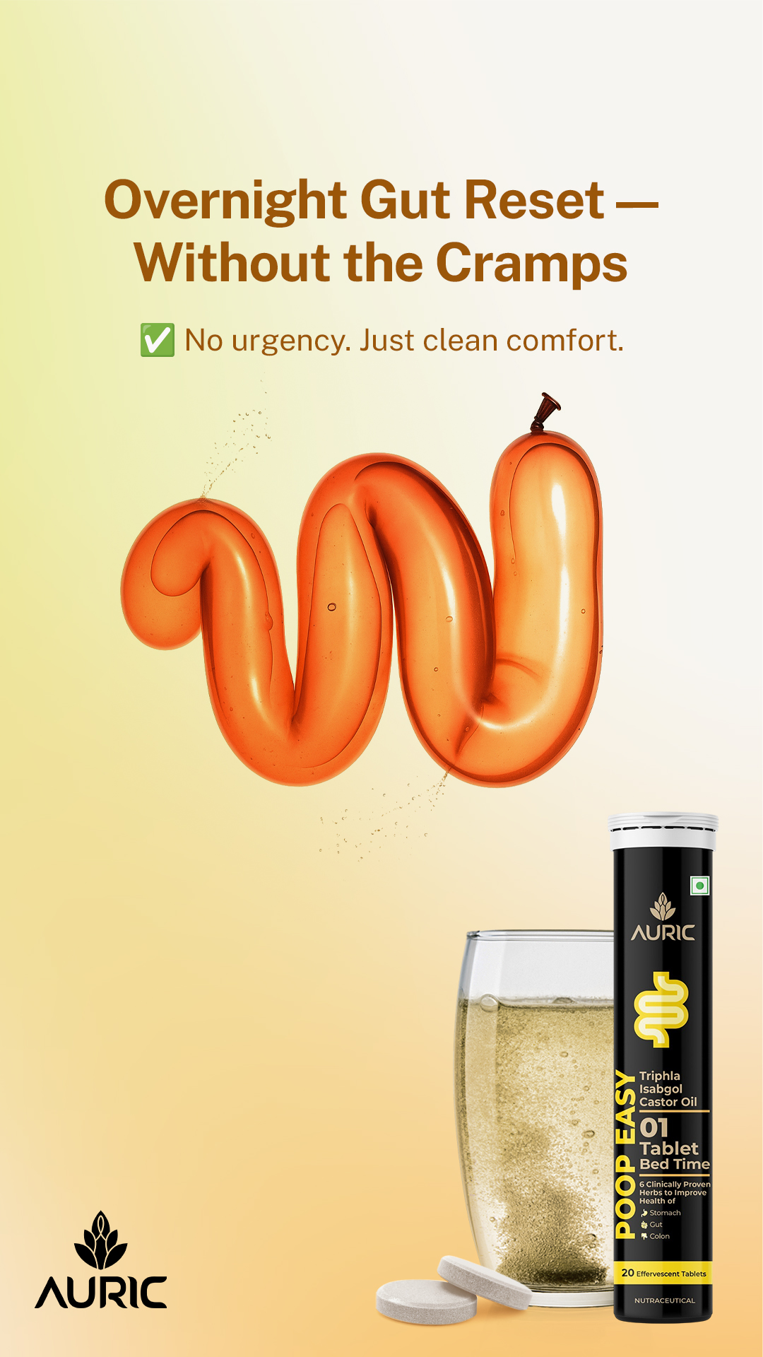 Auric Performance Booster Facebook ad
