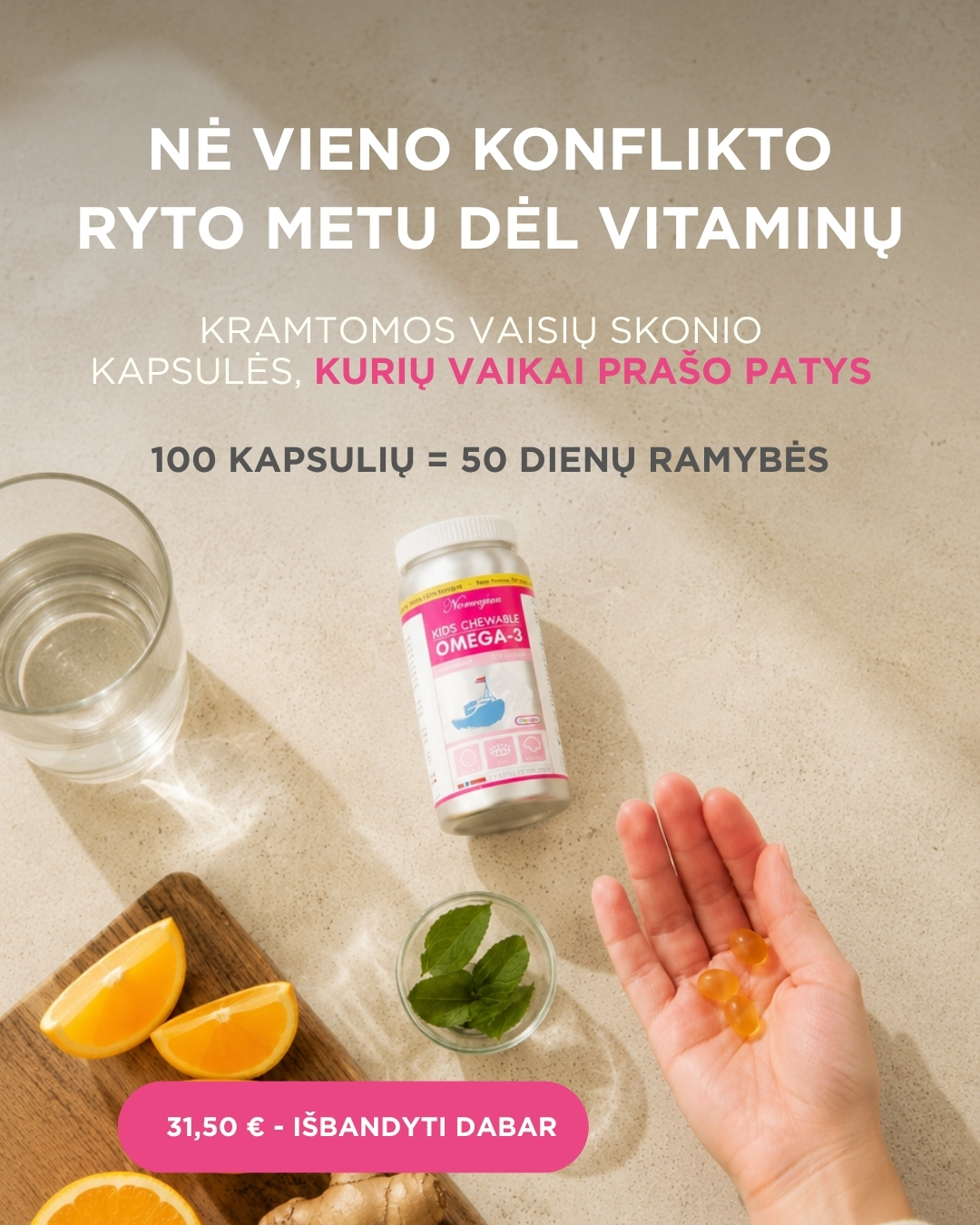 Omegalab.lt Facebook ad