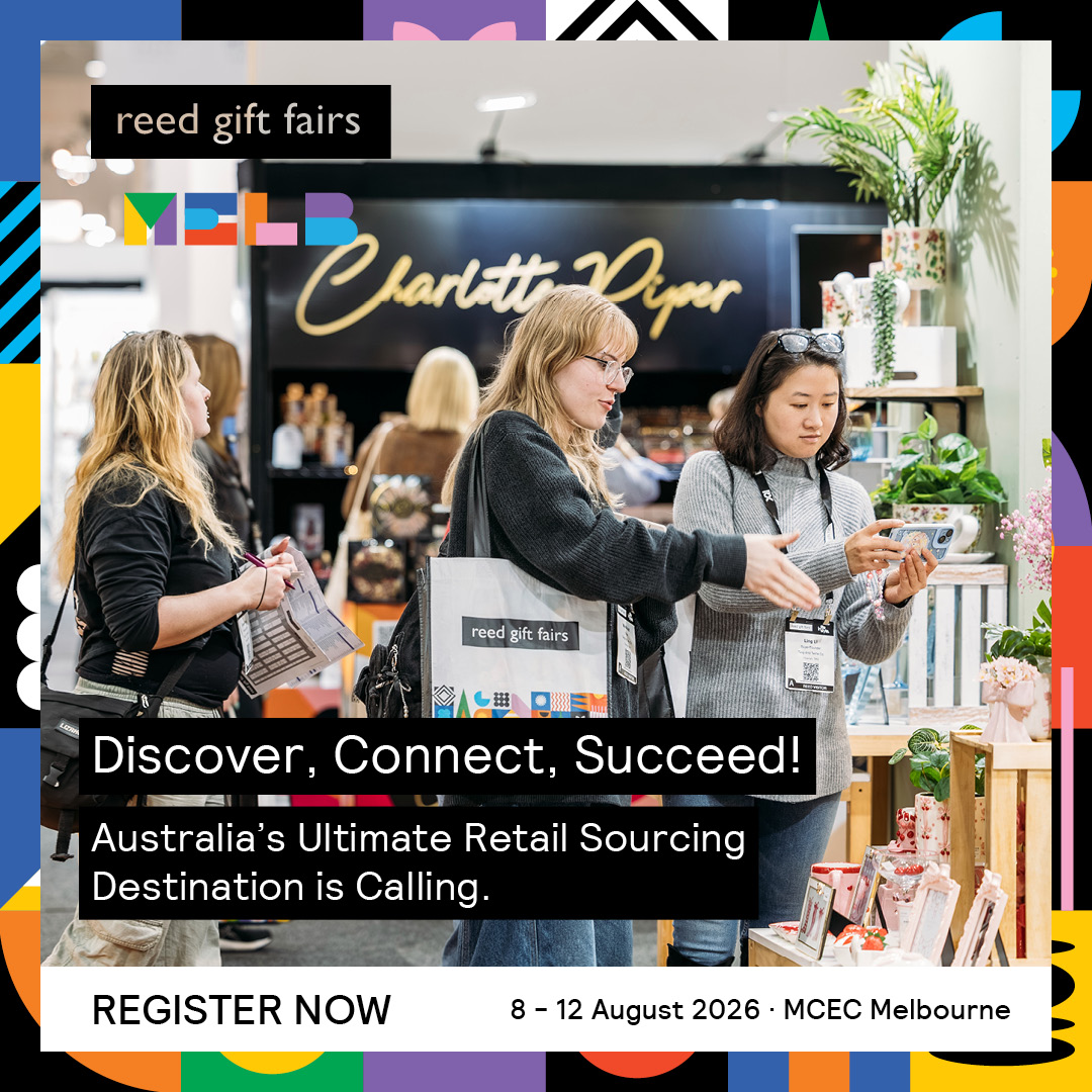 Reed Gift Fairs Facebook ad: Discover an imaginative showcase of wholesale trends!